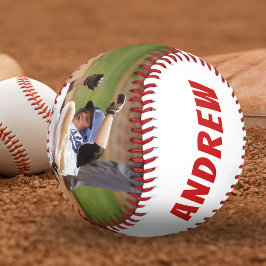 2写真野球名番号チーム赤白 野球ボール