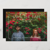 2写真 | Romantic Doodles Wedding日付を保存 セーブザデート (正面/裏面)