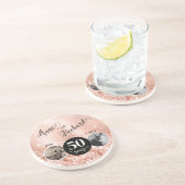 2写真「Then and Now」結婚の記念日 コースター (側面)