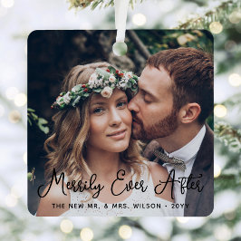 2写真Ever Merriweds 1st Christmas メタルオーナメント