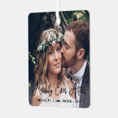 2写真Ever Merriweds 1st Christmas メタルオーナメント (正面左)