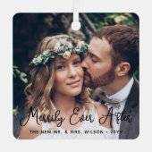 2写真Ever Merriweds 1st Christmas メタルオーナメント (正面)