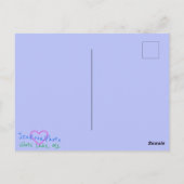 2冬のウッドランドはがき ポストカード (裏面)