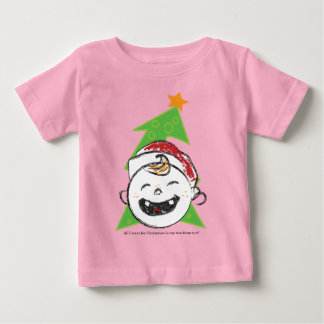 2前部Teefのクリスマス ベビーTシャツ
