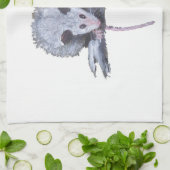 "2匹のふくろねずみ"タオル キッチンタオル (折り畳み)