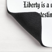 2匹のオオカミおよび子ヒツジの引用文のマウスパッド マウスパッド (コーナー)