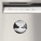 2匹のオオカミが向かい合う マグネット (インサイチュ (食洗機))