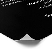 2匹のオオカミのチェロキー語のポスター ポスター (角)