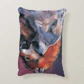 2匹のオオカミ アクセントクッション (裏面(縦))