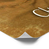 2匹のオオカミ、チェロキー族の諺 ポスター (角)