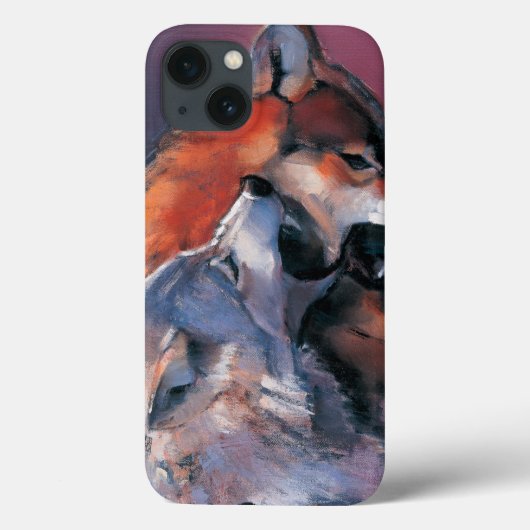2匹のオオカミ Case-Mate iPhoneケース (裏面)