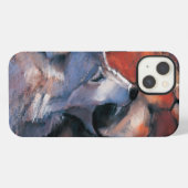 2匹のオオカミ iPhoneケース (裏面横)