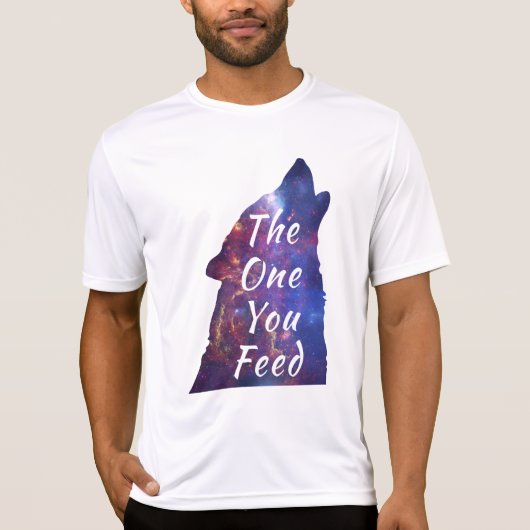 2匹のオオカミ Tシャツ (正面)