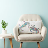 2匹のカニ ランバークッション (椅子)