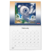 2匹のカメの物語 カレンダー (2月 2027)