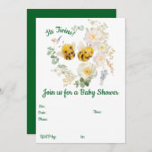 2匹のハチの招待状 招待状 (正面/裏面)