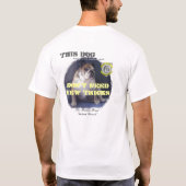 2匹のブルドッグのブランド新しいトリックのTシャツ無し Tシャツ (裏面)