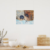 2匹のペキン犬 ポスター (キッチン)