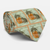 2匹のラットが付いている隠者の住処のサワーマッシュウィスキーの広告 ネクタイ (ロール)