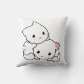 2匹の子ネコ クッション (裏面)