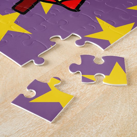 2匹の小さなヒツジがパーティー ジグソーパズル (側面)