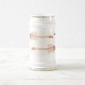 2匹の巨大なイカの達すること ビールジョッキ (中央)