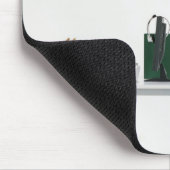 2匹の犬がネクタイとメガネをかけ、座っている マウスパッド (コーナー)