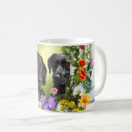 2匹の犬のマグ コーヒーマグカップ