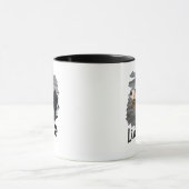 2匹の犬1杯 マグカップ (中央)