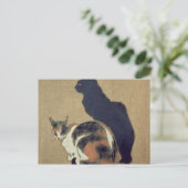 2匹の猫1894年 ポストカード (スタンド正面)