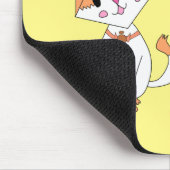 2匹の猫 マウスパッド (コーナー)