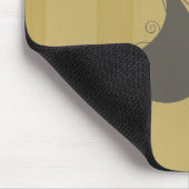 2匹の猫 マウスパッド (コーナー)