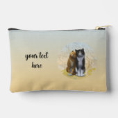 2匹の猫：愛が空中に？コーヒーマグ アクセサリーポーチ (裏面)