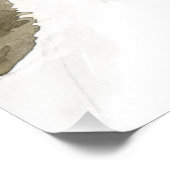 2匹の猫 – 虎猫とネクタイ フォトプリント            (角)