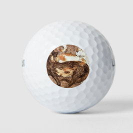 2匹の猫(Franz Marc) ゴルフボール