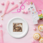 2匹の猫(Franz Marc) ペーパープレート (パーティー)