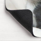 2匹の虎猫 マウスパッド (コーナー)