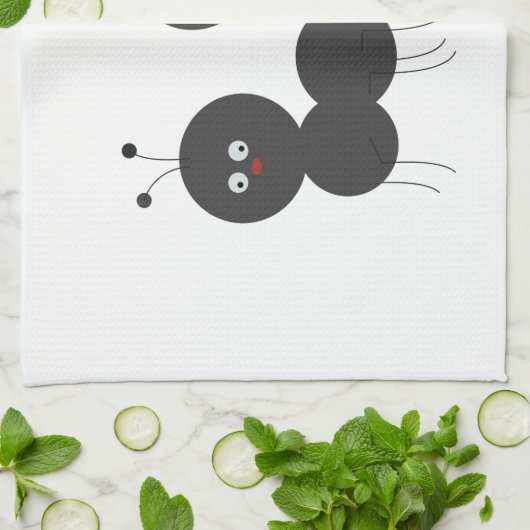 2匹の蟻 キッチンタオル (折り畳み)