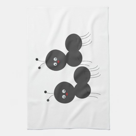 2匹の蟻 キッチンタオル (縦)