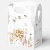 2匹の野生のサファリ動物セカンド子供の誕生日 フェイバーボックス (オープン)