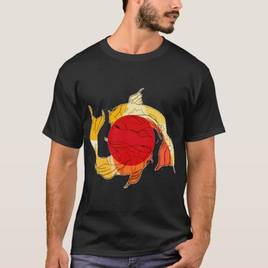 2匹の魚 Tシャツ (正面)