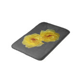 2匹の黄色バラ バスマット (アングル)