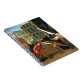 2台のコーチは喜劇に、場面「付け加えました ノートブック (右側)