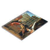 2台のコーチは喜劇に、場面「付け加えました ノートブック (左側)