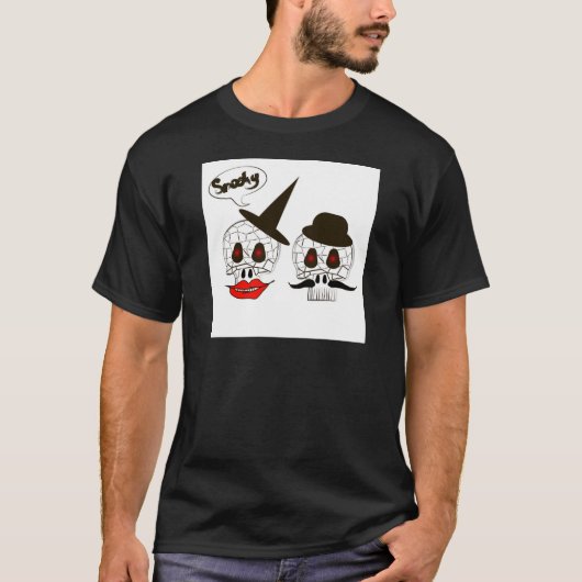 2台のスカル Tシャツ (正面)