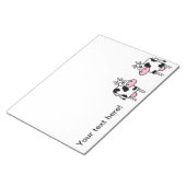 2台のメモ帳 ノートパッド (アングル)