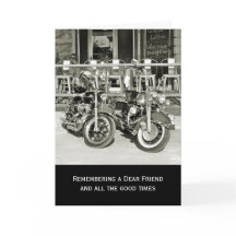 2台のヴィンテージバイクの共感表