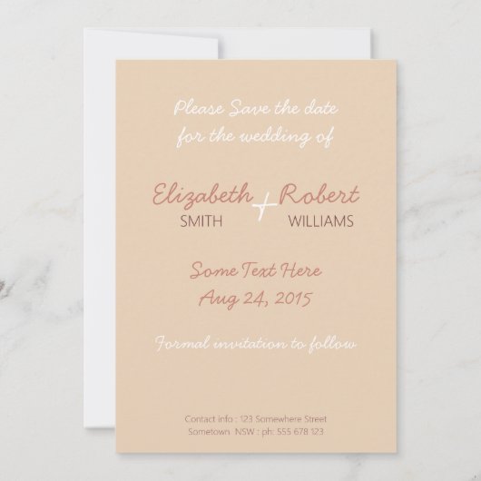 2台の自転車、かわいい愛デートを救う セーブザデート (裏面)