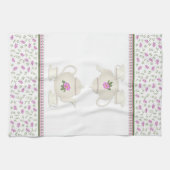 2台所タオルのための茶 キッチンタオル (横)