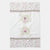 2台所タオルのための茶 キッチンタオル (縦)